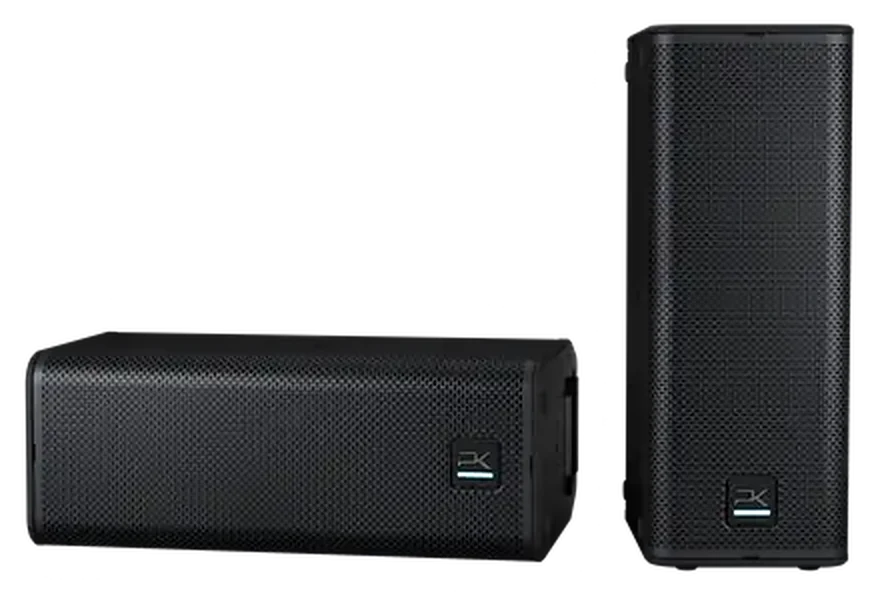 Tx26 intelligent point source loudspeakers in horizontal and vertical orientations